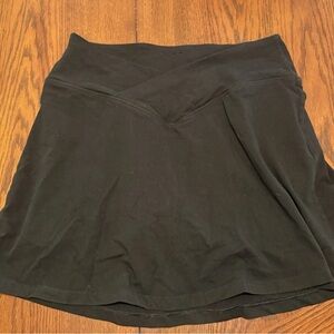 Women’s Victorias Secret PINK Crossover Waist Black Skort XL Cotton Stretch